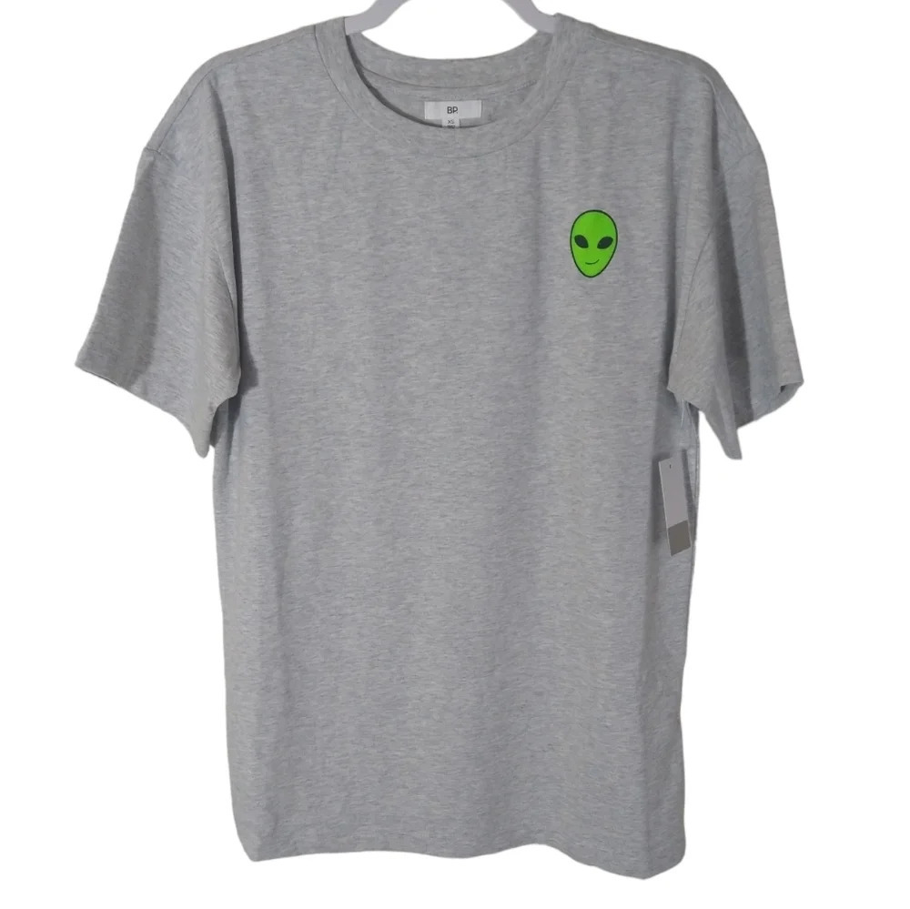 NWT bp Alien graphic oversized tee shirt top‎